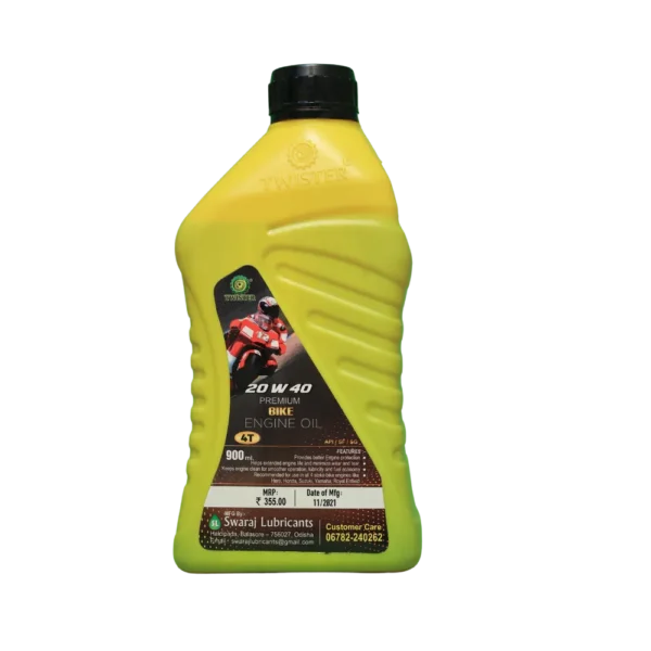 20 w 40 Premium Bike engine oil 900ml