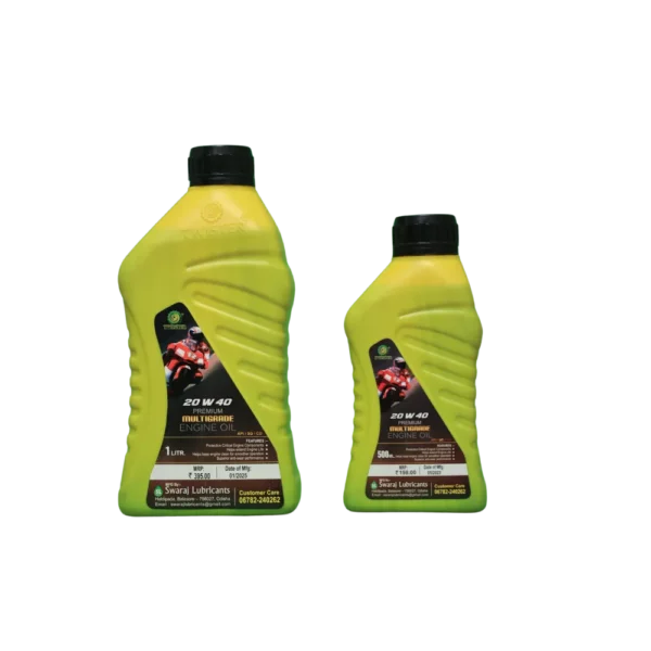 20w 40 premium multigrade engine oil