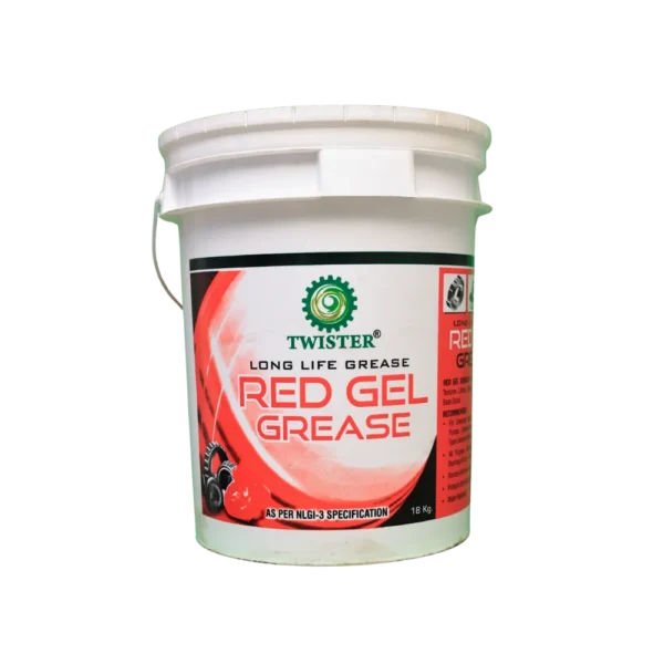 Red gel grease